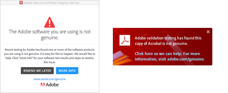 Adobe genuine software stop from popping up mac
